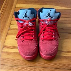 Red Jordan 5’s